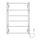 Полотенцесушитель электрический AZARIO MILAN AZ90846W 400/600 6 секций, тен справа, белый