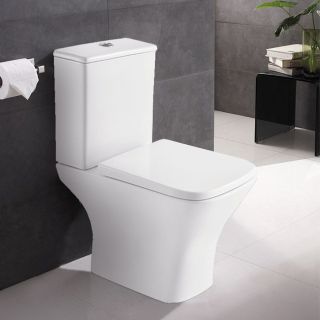 Унитаз-компакт Azario Nigel AZ-55T напольный, безободковый, слив торнадо