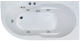 Гидромассажная ванна Royal Bath Azur Standart 170x80см правая белый RB614203ST-R