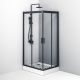 Душевой уголок Am.Pm Gem 100x80см чёрный матовый W90G-404-100280-BT