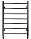 Полотенцесушитель водяной Domoterm Калипсо П7 500x700 чёрный