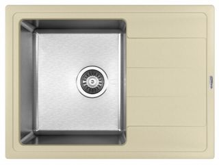 Кухонная мойка Florentina Комби 650 шампань