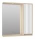 Зеркальный шкаф с подсветкой Brevita Balaton BAL-04075-03-01П правый 75см белый/бежевый