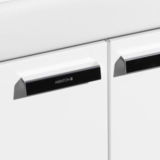 Тумба под раковину Акватон Йорк 60см белый/выбеленное дерево 1A170201YOAY0