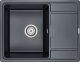Мойка кухонная Paulmark Flugen PM216550-BLM чёрный металлик