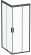 Душевой уголок Am.Pm Gem S 100x80см чёрный матовый W93G-404-100280-BT