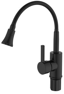 Смеситель для кухни ESKO Kitchen KF519B черный