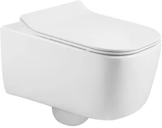 Комплект SET AQUATEK ЛУГАНО-017 4в1 унитаз с инсталляцией кнопкой и сиденьем микролифт