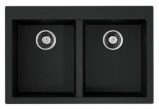 Мойка кухонная Omoikiri Bosen 80-2-BL чёрный