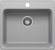 Мойка кухонная Polygran Quartz Bond-530 688254 дым
