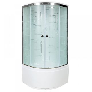 Душевая кабина Deto EM4580 с гидромассажем (гм.) 80х80х220 см