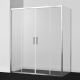 Душевой уголок Wasserkraft Lippe 45S 45S54 170х90 см хром