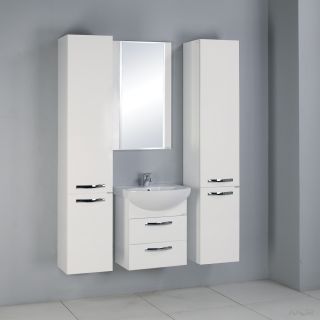 Тумба под раковину Акватон Ария 50см белый 1A140001AA010