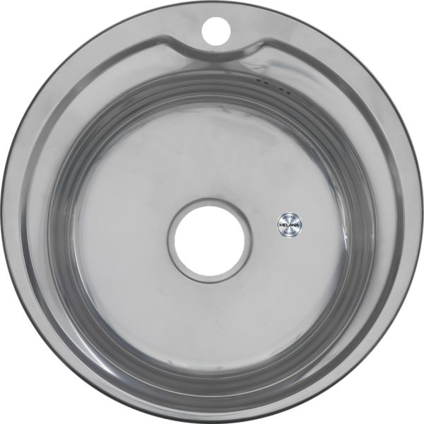 Мойка 510 Melana 0,6/170 хром с сифоном (018 t *15)