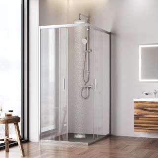 Душевой уголок Am.Pm Gem W90G-403-120290-MT 120x90 см без поддона хром матовый