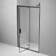 Душевая дверь в нишу Am.Pm Gem W90G-120-1P-BT 120 см чёрный матовый