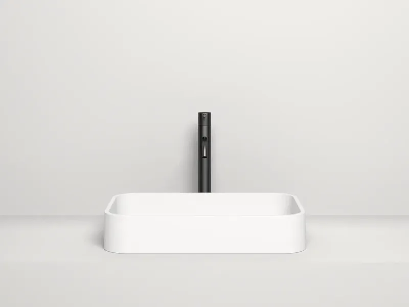 Накладная раковина Salini Callista 01 S-Sense 1101104G 55см белый глянцевый