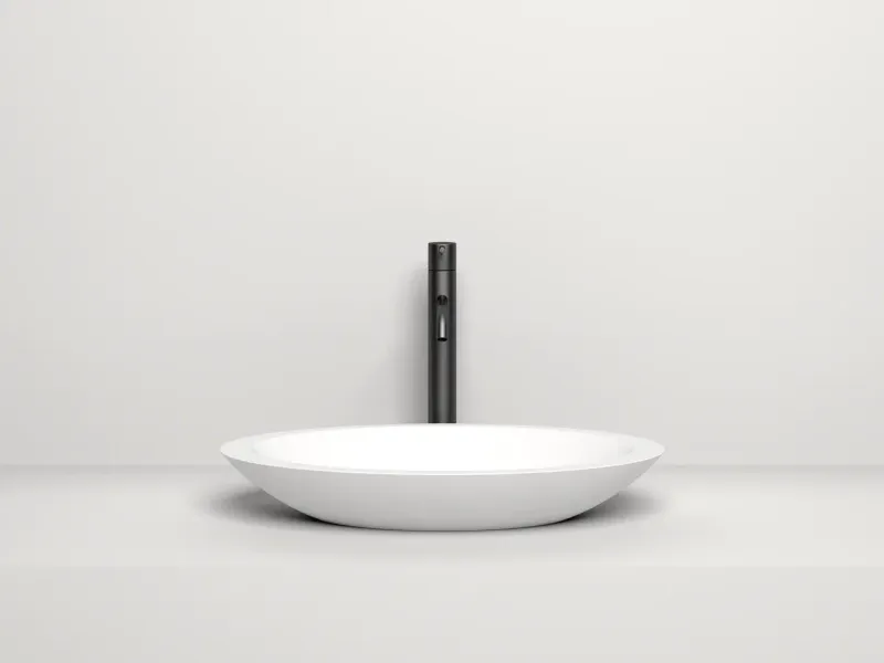 Накладная раковина Salini Callista 02 S-Sense 1101102G 58см белый глянцевый