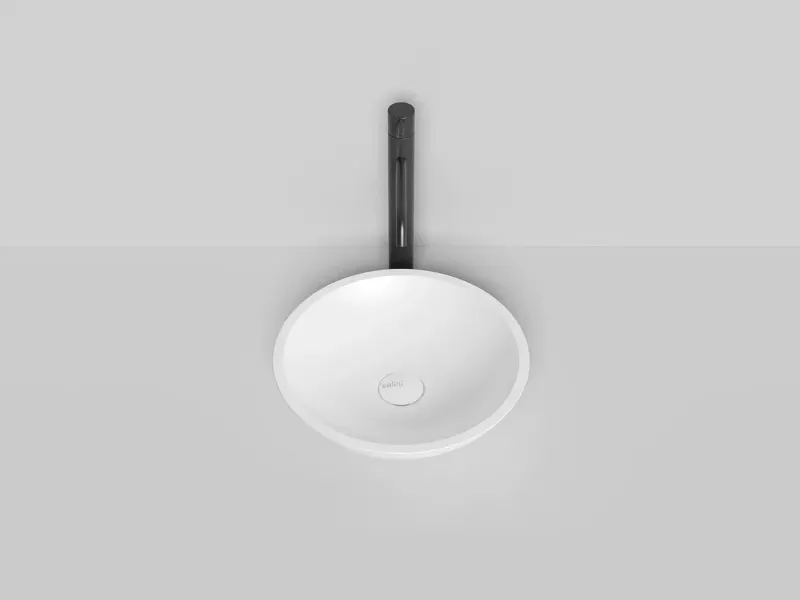 Накладная раковина Salini Callista 05 S-Sense 1101105GRH 37см RAL снаружи