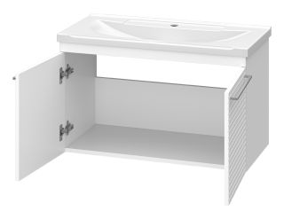 Подвесная тумба под раковину Brevita Catania CAT-01080-074П 80см белый