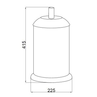 Ведро Boheme Murano Crystal бронза 10914-CRST-BR