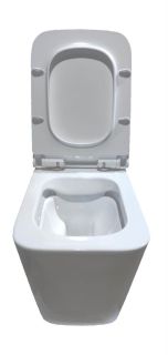 Подвесной унитаз Cerutti SPA Maiella Aria MW CT9164 безободковый белый