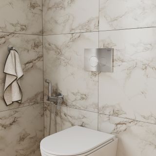 Клавиша смыва DQ Bayern DB1529001.2  (арт.инсталл DI8050127), хром