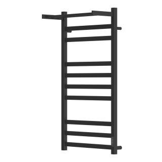 Полотенцесушитель электрический Point Меркурий PN83850PB П9 500x1000 с полкой  черный