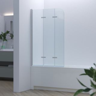 Шторка на ванну Berges City 2.0 80см хром 062012