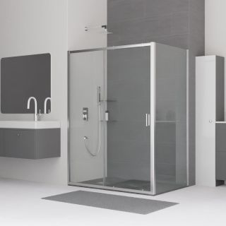 Душевой уголок RGW CL-48 (CL-14 + Z-050-1) 32094896-011 160x90см хром