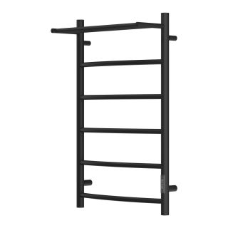 Полотенцесушитель электрический APEXTERMO Corona CR01185BM 800x500 с полкой черный матовый