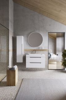 Тумба под раковину Aqwella Cube 90см белый CUB0109W