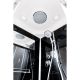 Душевая кабина Deto B01S BLACK 100х100х220 см