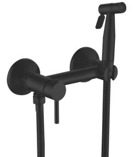 Гигиенический душ со смесителем Shevanik S107H чёрный