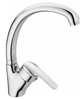 Смеситель для кухни Haiba HB4106 хром