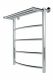 Полотенцесушитель водяной Indigo Arc LASHW60-50P с полкой 60x50 см хром