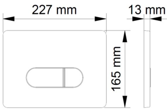 Инсталляция для унитаза Berges Novum D5 с кнопкой soft touch чёрный 040235