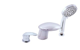 Смеситель на борт ванны Rav Slezak Dunaj D471.5Y хром