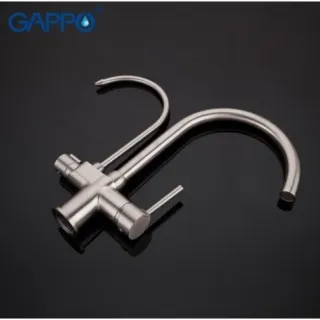 Смесители для кухни Gappo G4398-10 под фильтр сатин