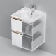 Тумба под раковину AM.PM X-Joy M85A-FHX0502WG-WCC0502WG  белый 50 см