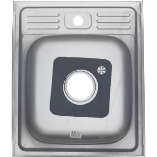 Мойка 5060 Melana 0,8/180 хром с сифоном (099D t*10)