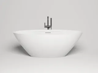 Ванна из искусственного камня Salini Diva S-Stone 102221M 178x85см белый матовый
