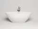 Ванна из искусственного камня Salini Diva S-Stone 102221M 178x85см белый матовый