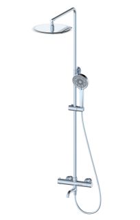 Душевая стойка Wonzon & Woghand WW-88739903-CR с термостатом хром