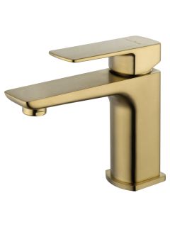 Смеситель для раковины Wonzon & Woghand Edge WW-88139003-BG брашированное золото