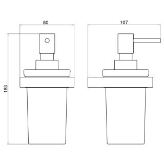 Дозатор Timo Petruma 15239/00 хром