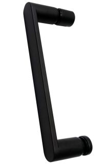 Душевая дверь ABBER Zart 100см чёрный AG08100B