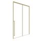 Душевая дверь в нишу Timo T55L 150 см левая золото матовое