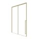 Душевая дверь в нишу Timo T54R 140 см правая золото матовое