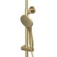 Душевая стойка Kohr Thermostatic Sun 1WN180304BG-0000A с термостатом брашированное золото